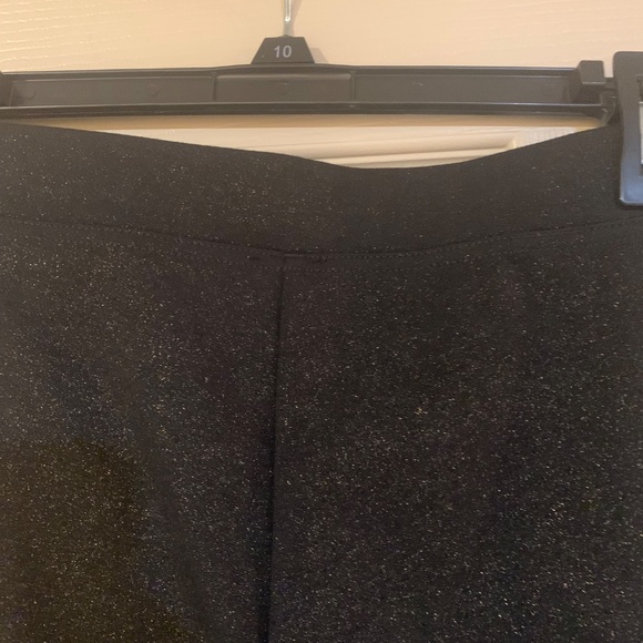 Cache Black/Gold Stretch Leggings sz M - Picture 5 of 6